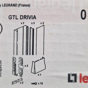 LEGRAND GOULOTTE GTL - 65X250 MM - AVEC COUVERCLE COMPLET - LONG RÉGLABLE (envoie non disponible sur ce produit)