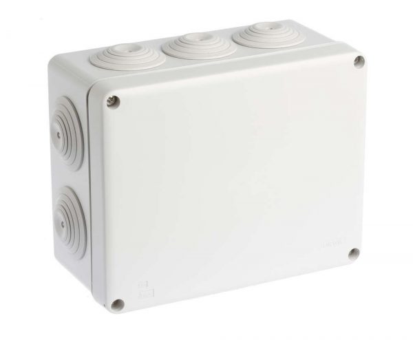 Boite de dérivation étanche 210x170 Gris - EUROHM 50008
