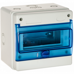 Coffret électrique étanche IP65 - 8 modules HxLxP 200x215x160mm - Solera