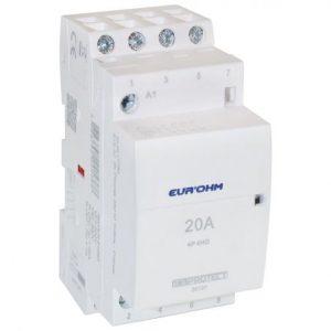 30131 EUR'OHM Contacteur 4P 20A 4NO