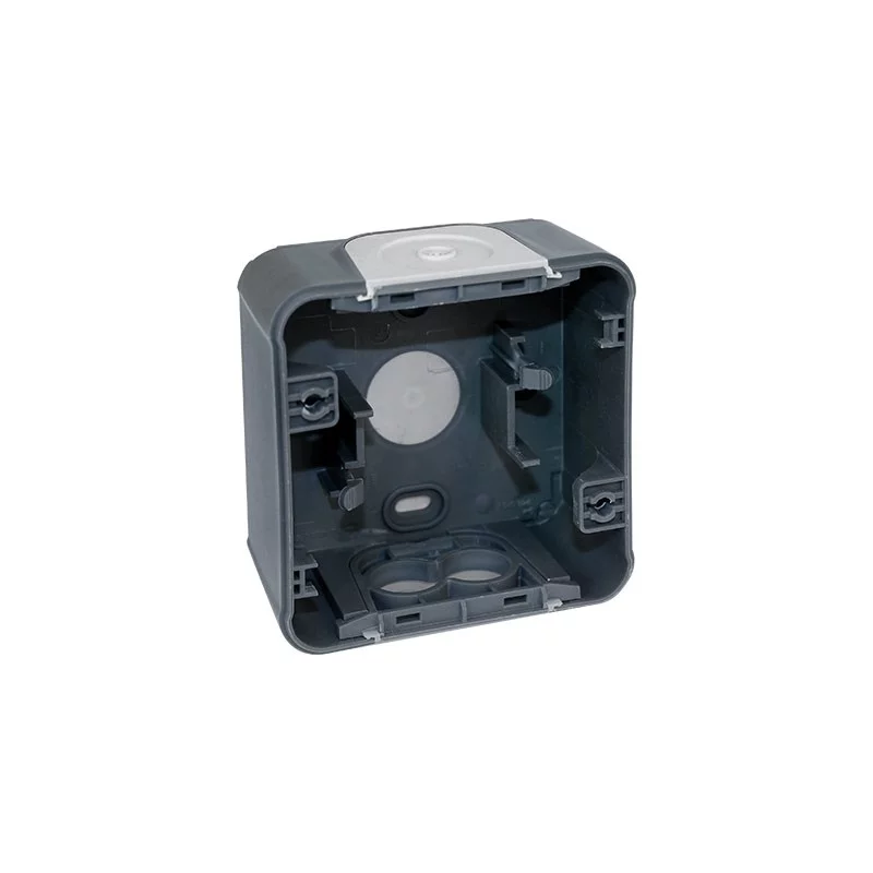 Boîte Oxxo - 1 poste - Gris - IP55 Réf 60860
