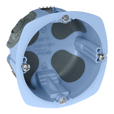Eur'Ohm - Boîte d'encastrement - XL AIR'métic - 1 poste - prof. 50 mm - Réf : 52063