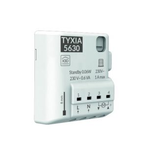 Delta Dore - Récepteur radio 230 V pour moteur de volet roulant jusqu'à 1 A - Tyxia 5630 - Réf : 6351401
