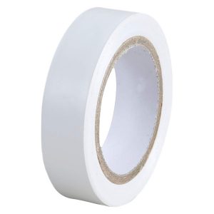 Ruban isolant blanc Eur’Ohm ISOLA 15mm x 10m adhésif 0,40 € TTC