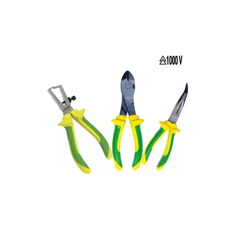 e-robur Kit 3 pinces isolées 1000V Réf 221013