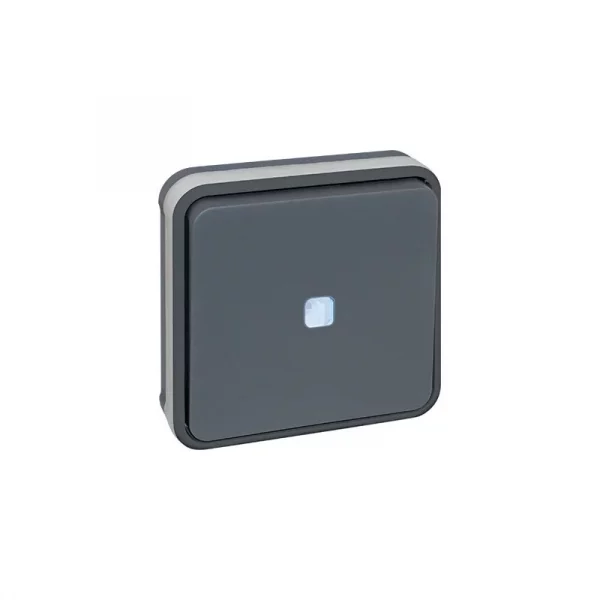 Va-et-vient lumineux Oxxo - 1 poste - 10A - Gris Réf 60881