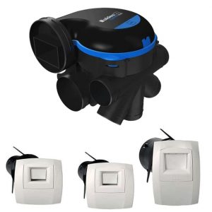 Kit VMC simple flux hygroréglable - EasyHOME HYGRO PREMIUM MW Piles - 11033034 ALDES - 11033034