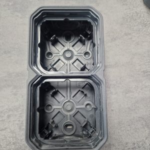 Legrand - Boîtier saillie étanche Plexo 2 postes horizontaux et verticaux 4 membranes - anthracite - Réf : 069602L