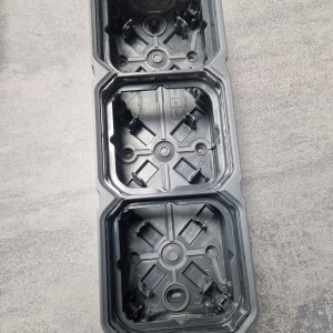 Legrand - Boîtier saillie étanche Plexo 3 postes horizontaux et verticaux 5 membranes - anthracite - Réf : 069603L