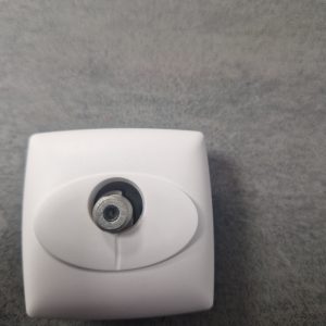 Prise télévision appareillage saillie composable - type ''F'' - blanc