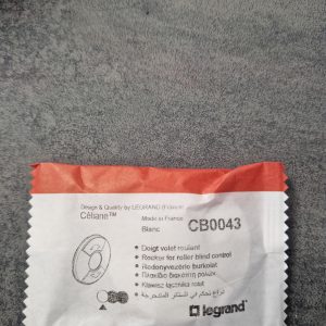 Enjoliveur commande volets roulants céliane - blanc CB0043