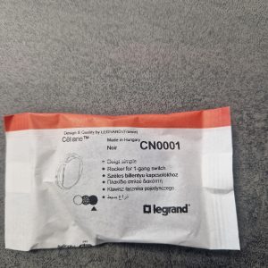 Enjoliveur interrupteur et ou va-et-vient céliane - noir CN0001