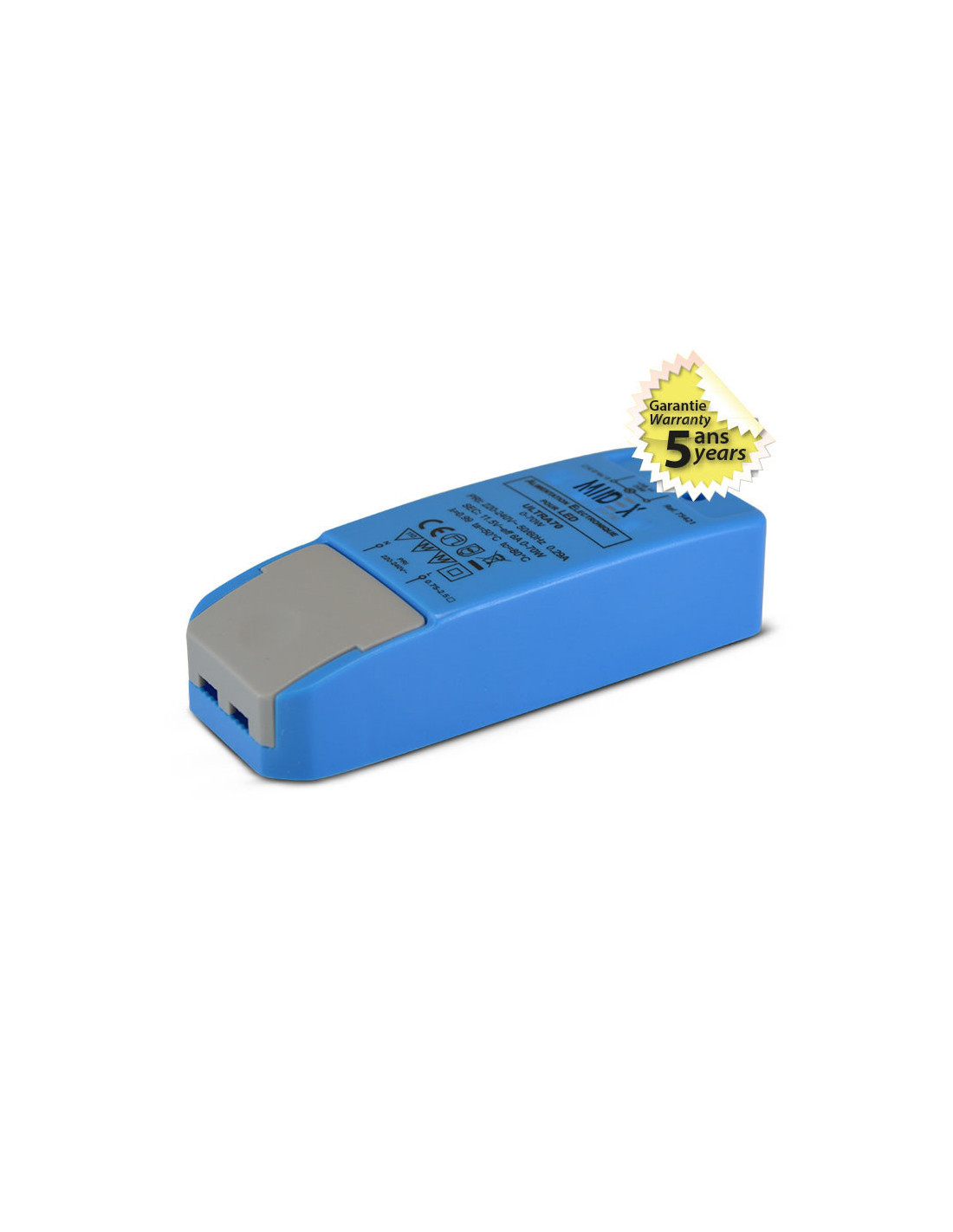 Alimentation pour LED 1-70W 12V AC - Garantie 5 ans 75421