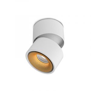 Applique Décorative CCT 12W Blanc/Doré Inclinable/orientable 100488