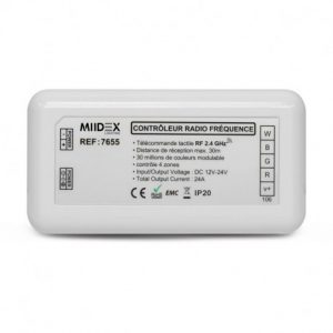 Controleur RGBW pour bandeaux LED 12V/24V 7655